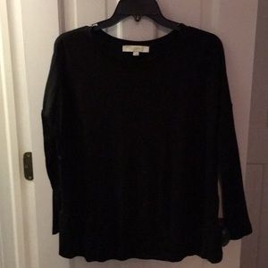 Loft black top